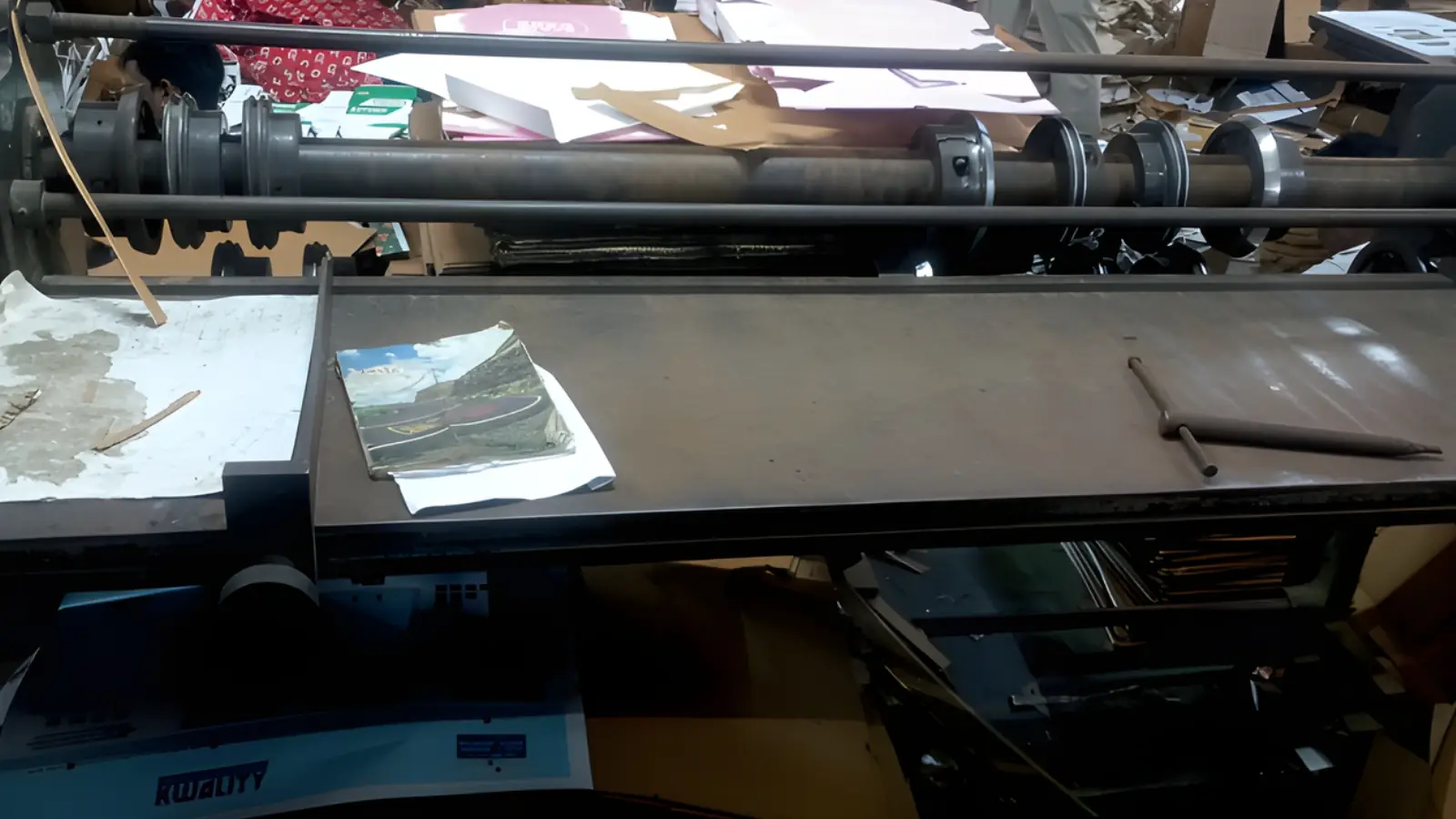 Rottary 72 inch machine for continuous sheet movement and high-volume processing